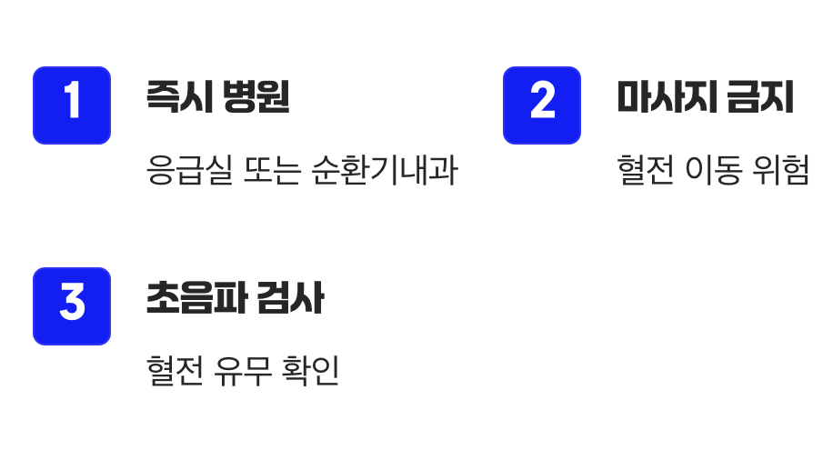 &lsquo;골든타임&rsquo;을 지키는 단 하나의 행동