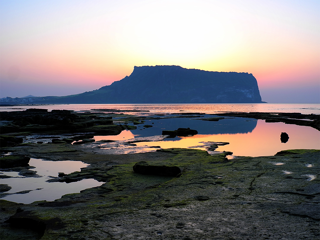 성산일출봉 무료이미지
