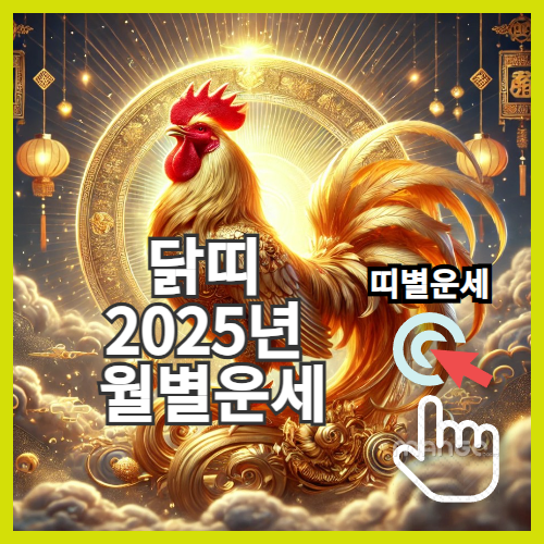 띠별 2025년 종합운세풀이
