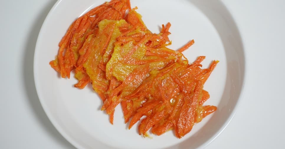 제주도 당근요리 - 제주식 당근전 &amp; 당근 수프 레시피