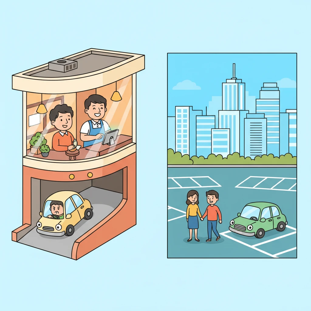 야당역 맛집 방문 시 상가 무료 주차..