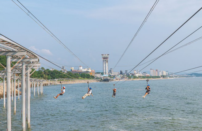 대천 짚트랙 사진