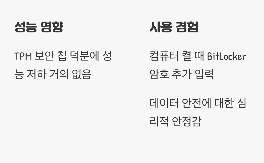 암호화 이후, 무엇이 달라지나요?