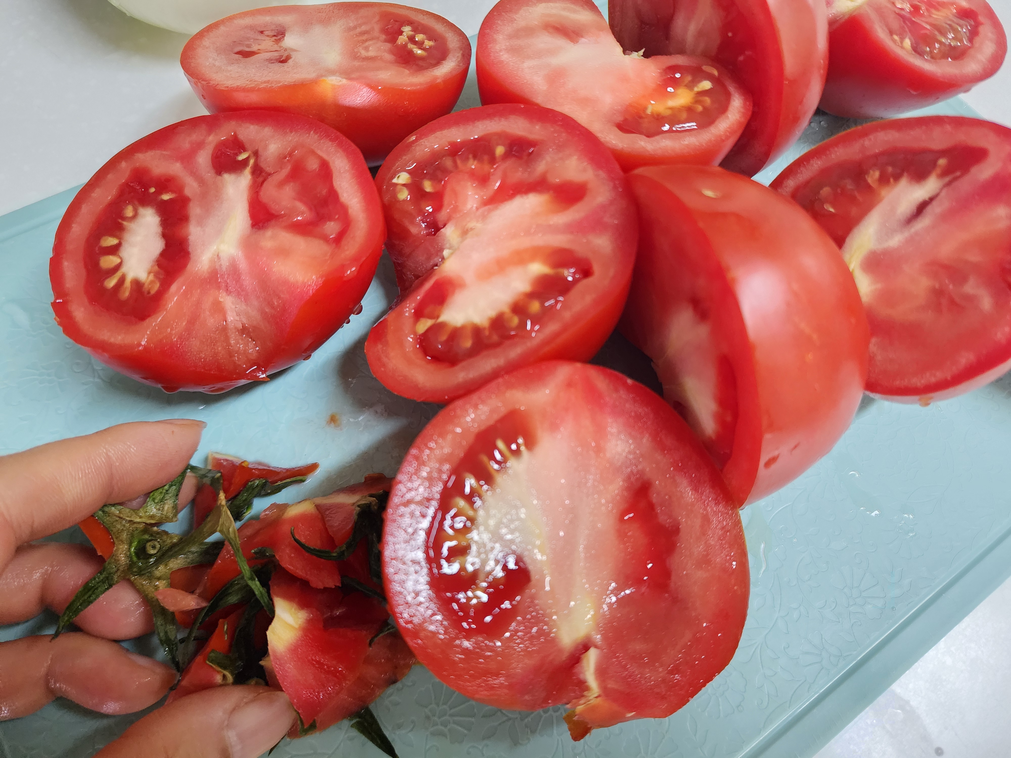 토마토 캔닝, 건강한 토마토 주스 만드는법