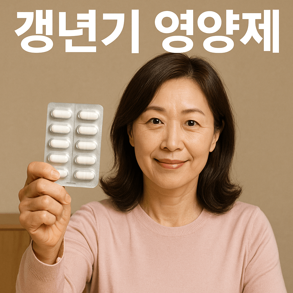 갱년기 영양제추천