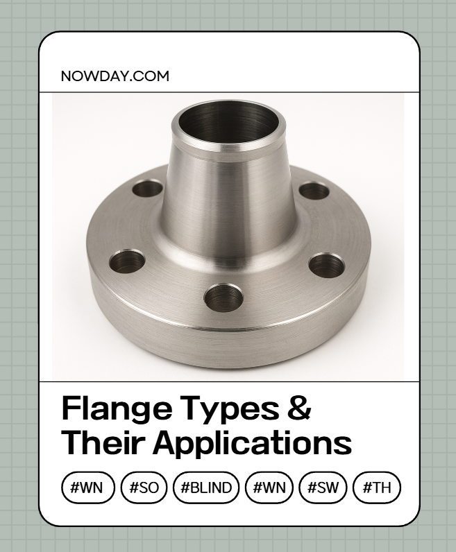 Flange Types and Their Applications – Weld Neck, Slip-On, Blind, Socket Weld, Threaded, Lap Joint