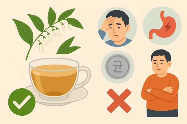 둥글레차 효능과 부작용11