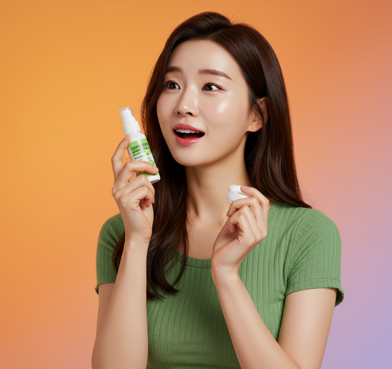 간편한 그린 프로폴리스 스프레이