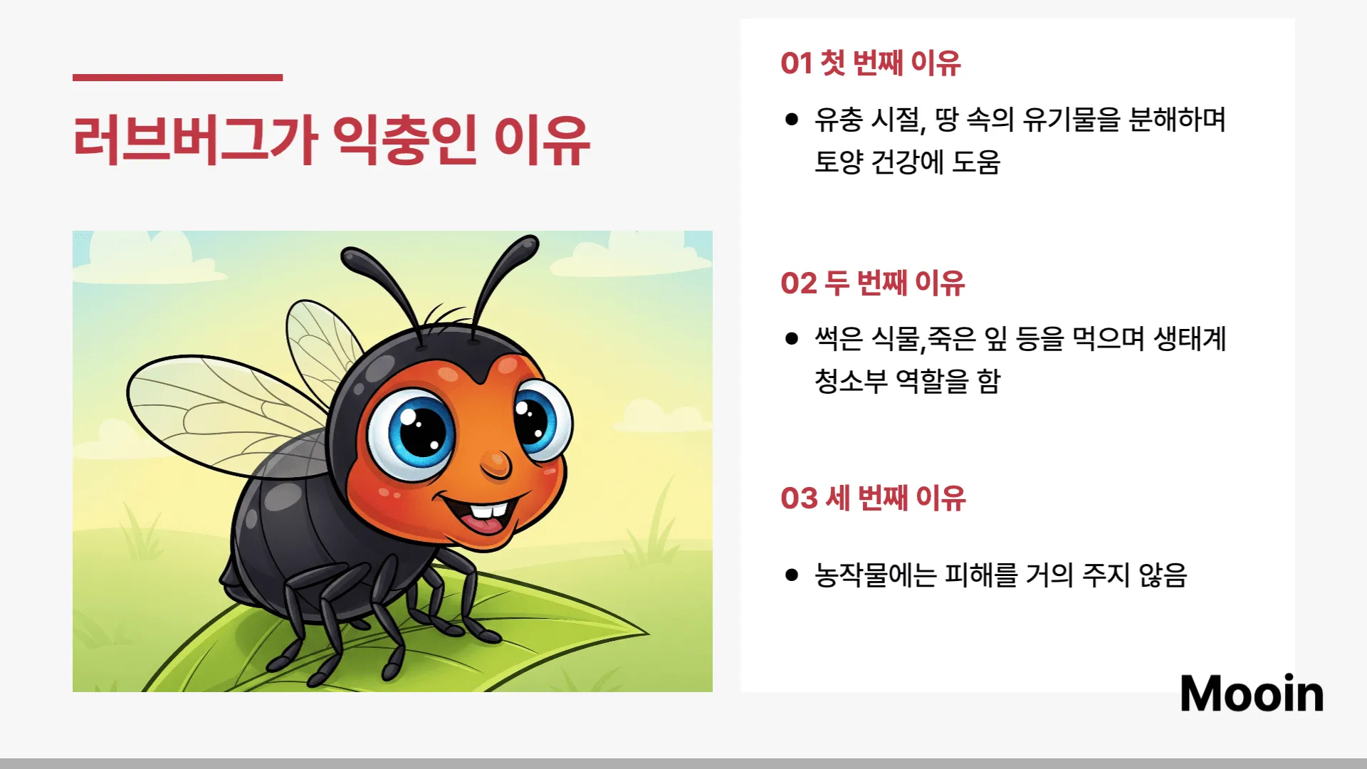 러브버그가 익충이라고요?
