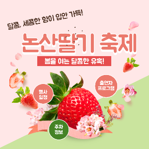논산딸기축제 2025 출연진, 셔틀버스 시간표