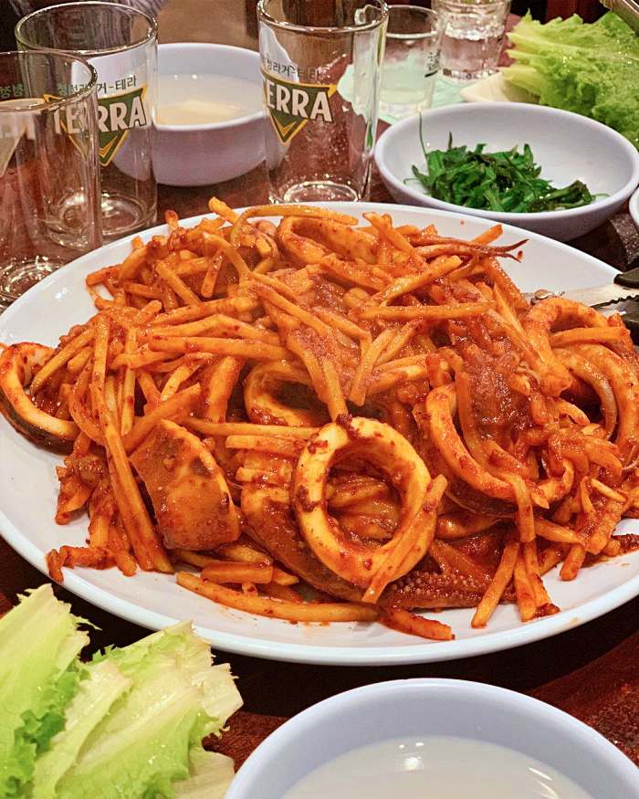 놀토 놀라운 토요일 숙대입구 후암 재래시장 오징어 보쌈 맛집