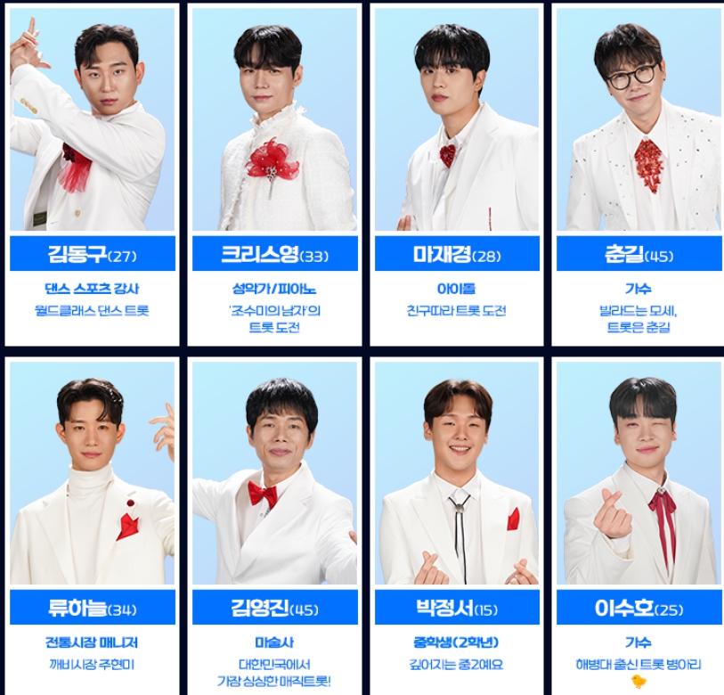 미스터트롯3 참가자