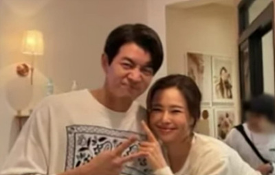 이하늬와 남편 사진