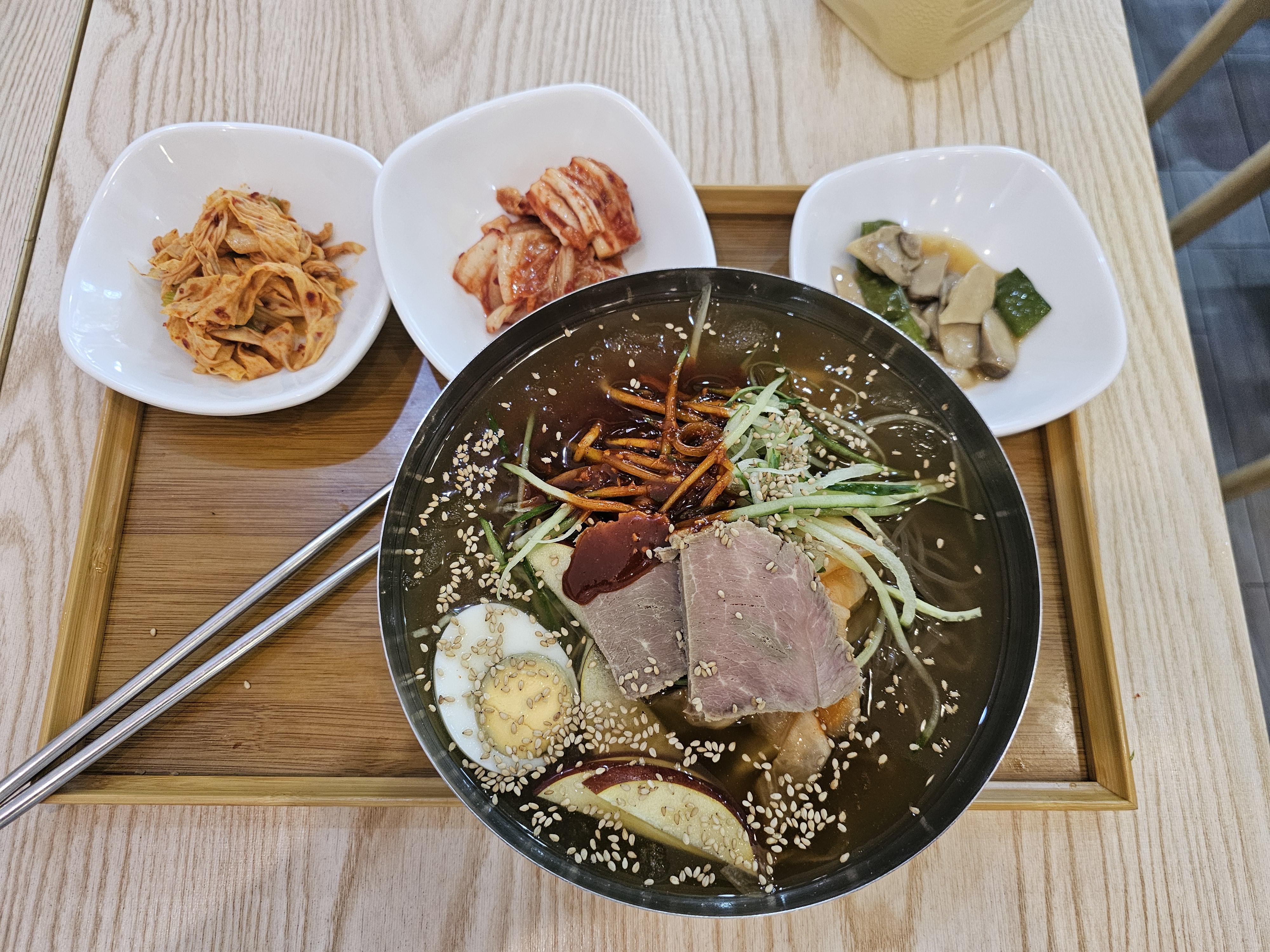 통통김밥 냉면