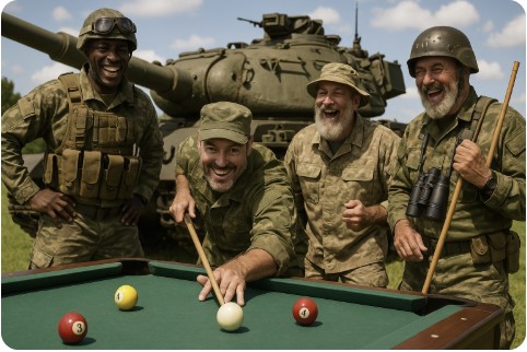 4구 당구공 사진