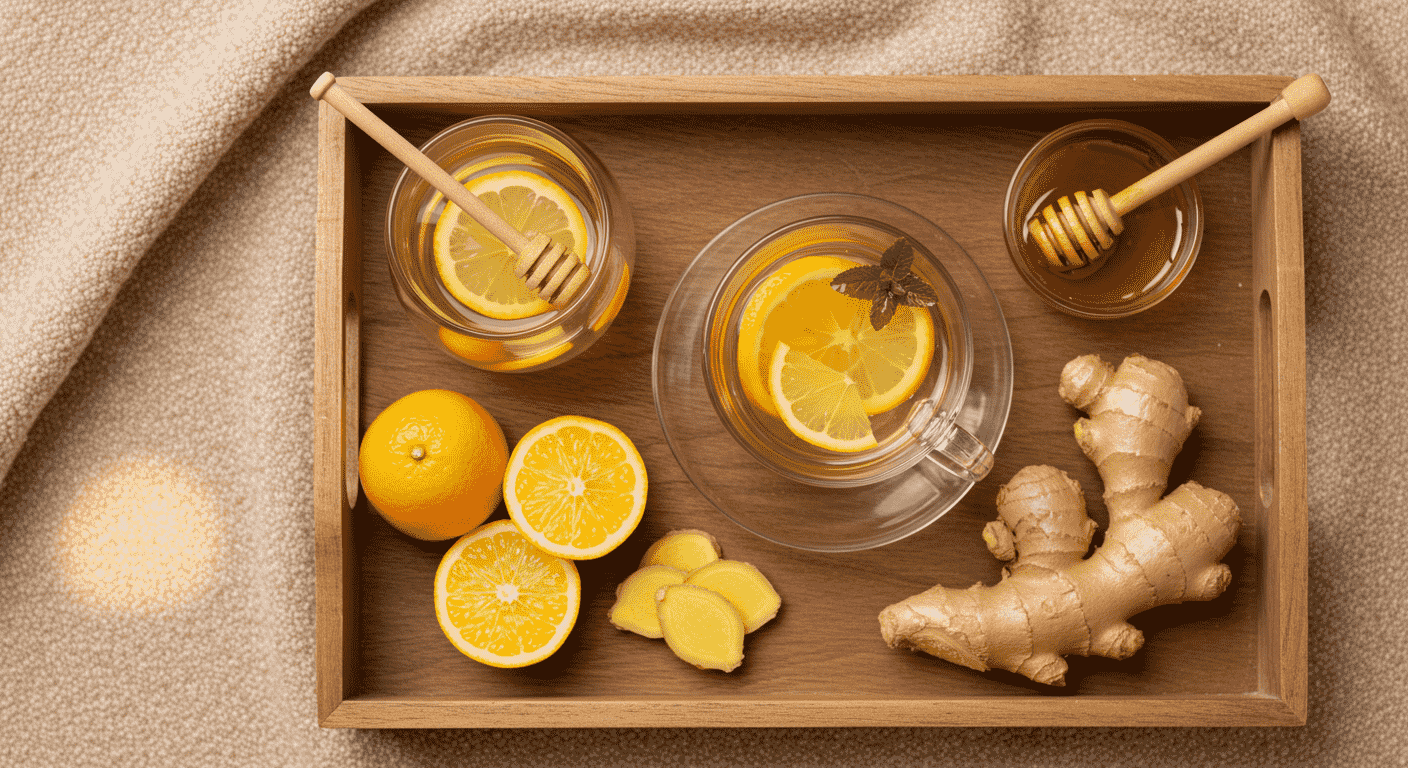 집에서 쉽게 만드는 면역력 강화 레시피 3가지