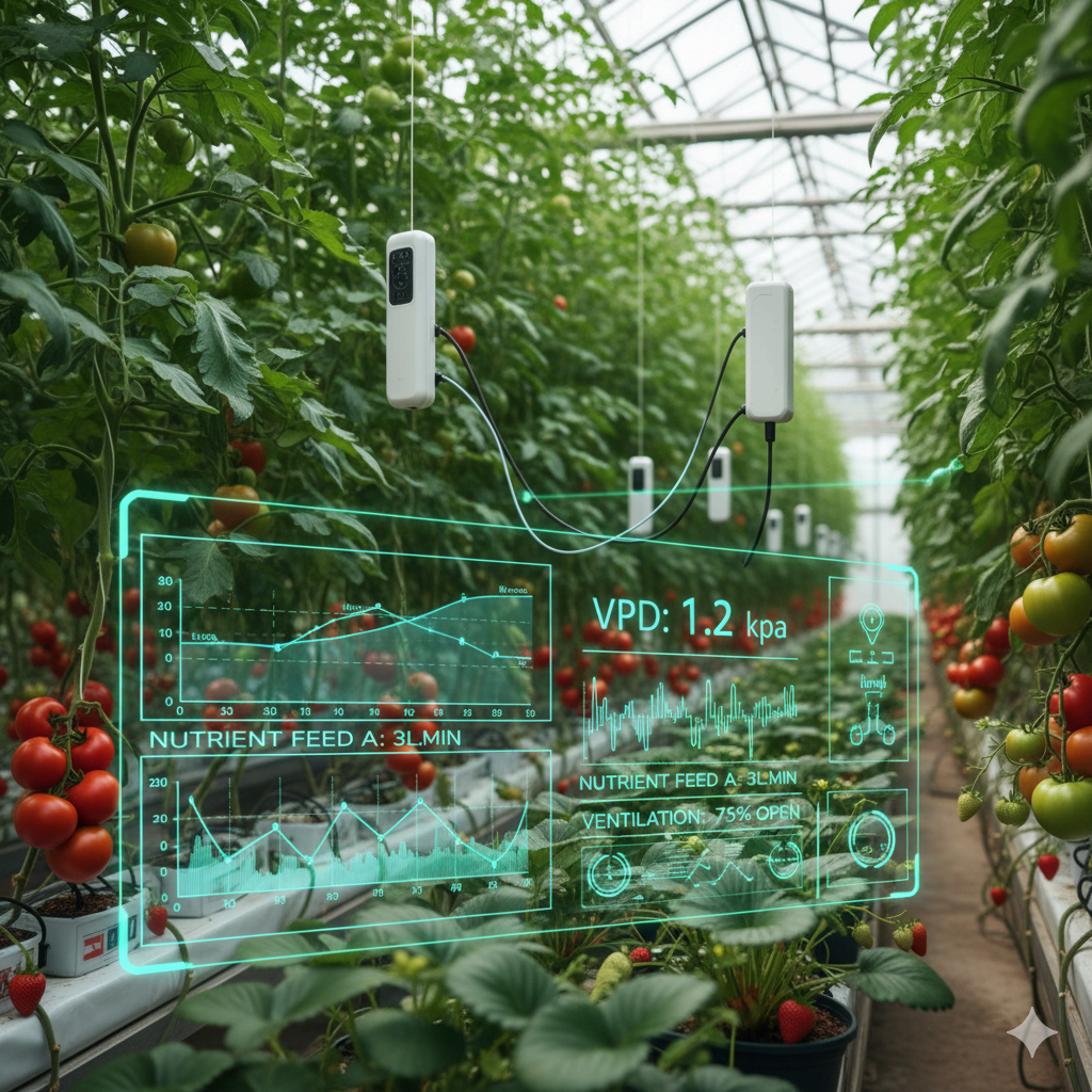 스마트 온실의 빅데이터 활용 : 생육 환경 데이터 기반의 최적화 전략