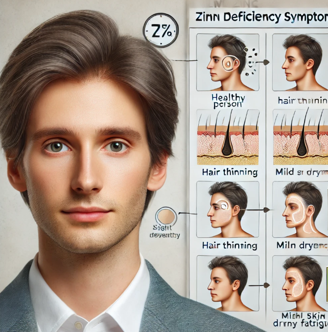 아연 부족 증상