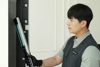 LG 휘센 에어컨 필터 청소법