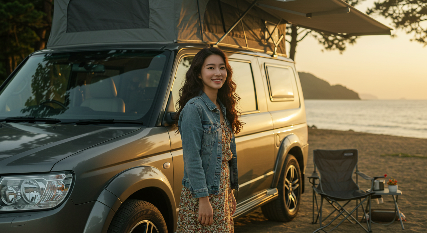 장기 캠핑카 렌트비