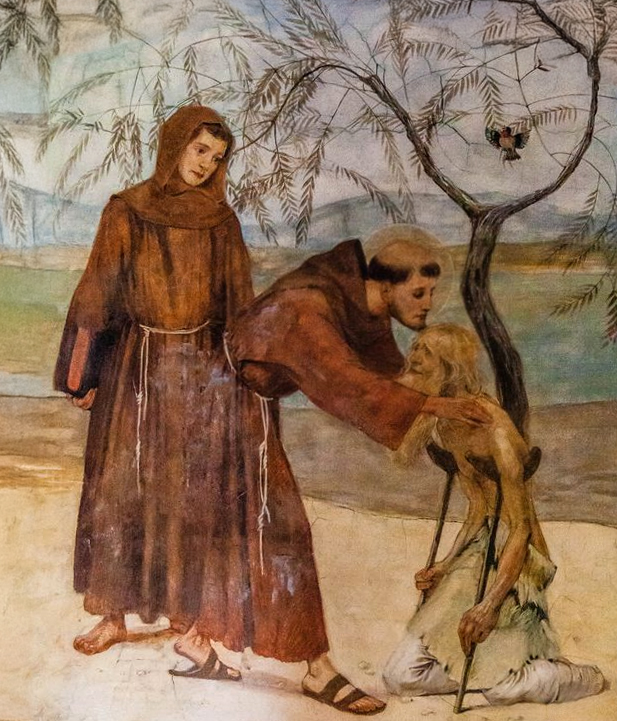 성 프란치스코와 나병환자