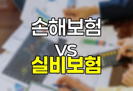 손해보험과 실비보험의 핵심 차이점