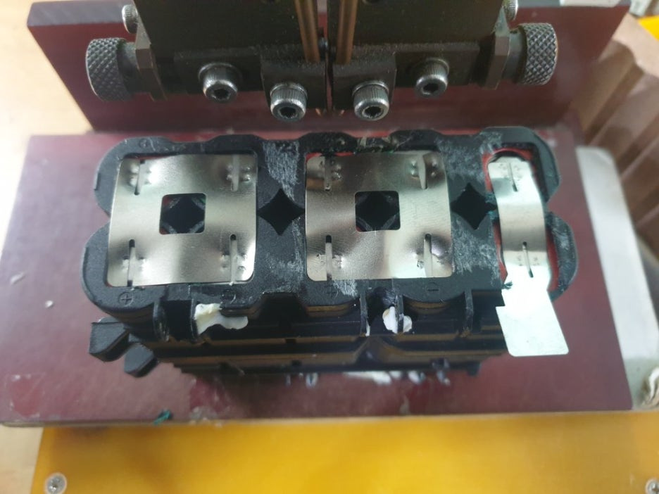 삼성 inr18650-25r 10셀 5s2p 스폿 작업