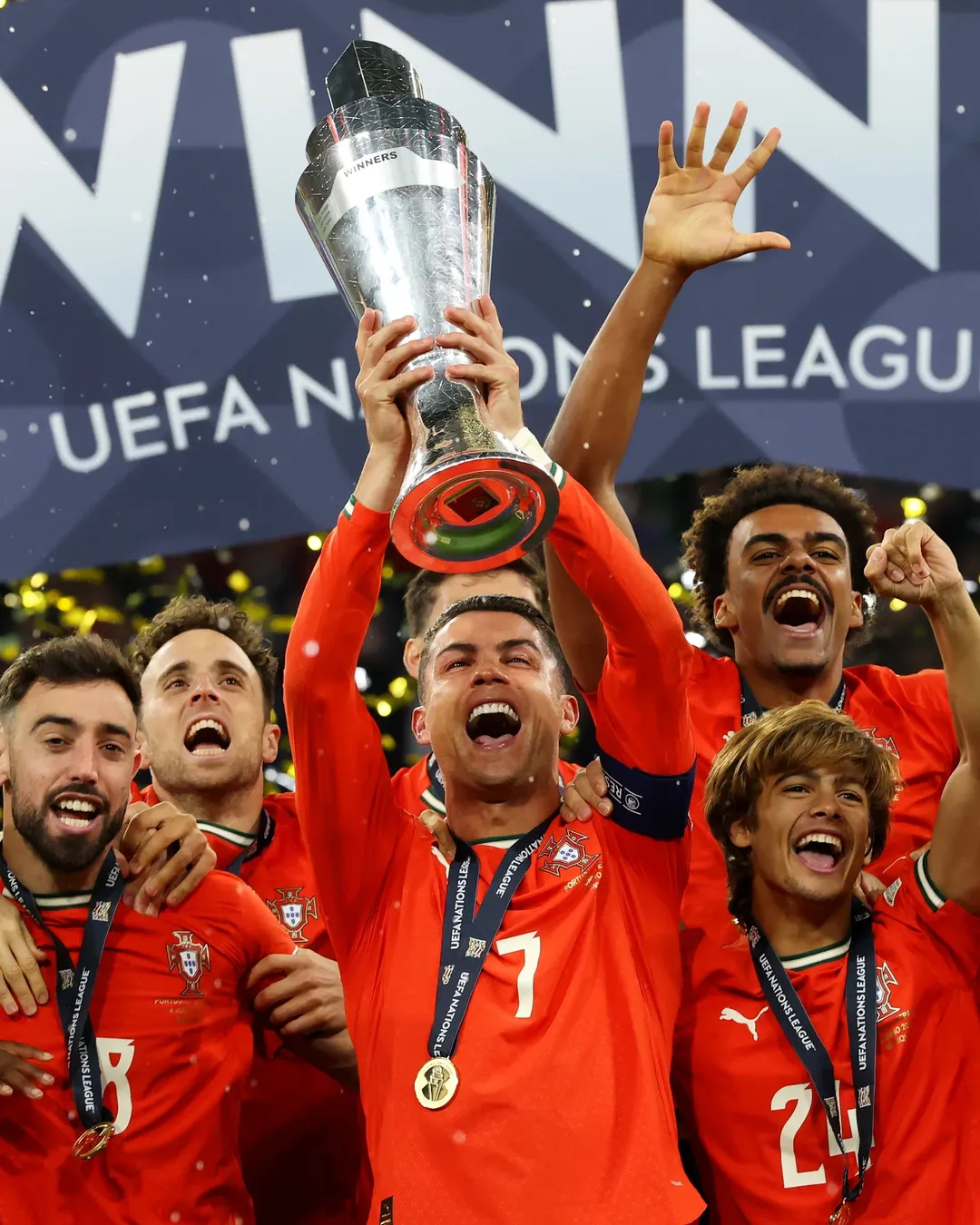 호날두 네이션스리그 우승