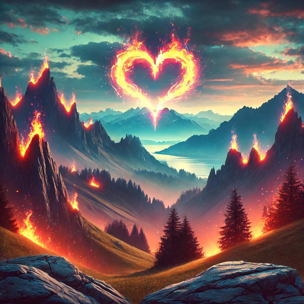 사랑의 산 불꽃