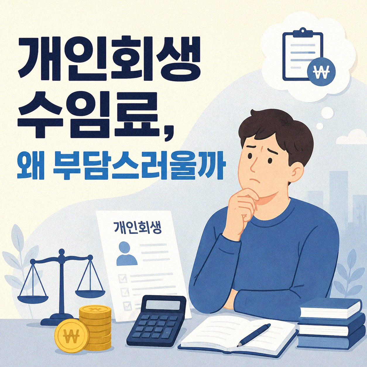 개인회생 수임료, 나누어 내는 방법은 없을까
