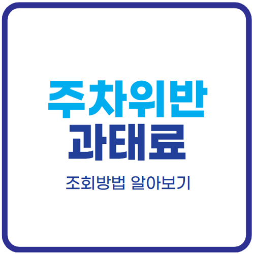 주차위반-과태료-조회