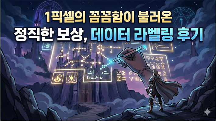 1픽셀의 꼼꼼함이 불러온 정직한 보상, 데이터 라벨링 후기