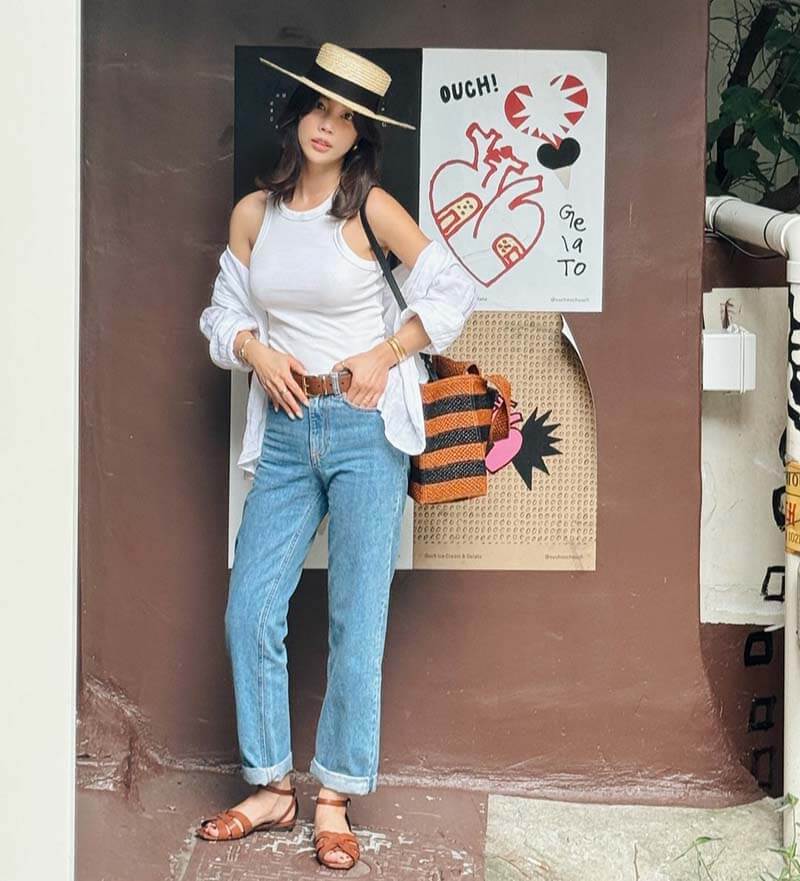 기은세의 로에베 가방