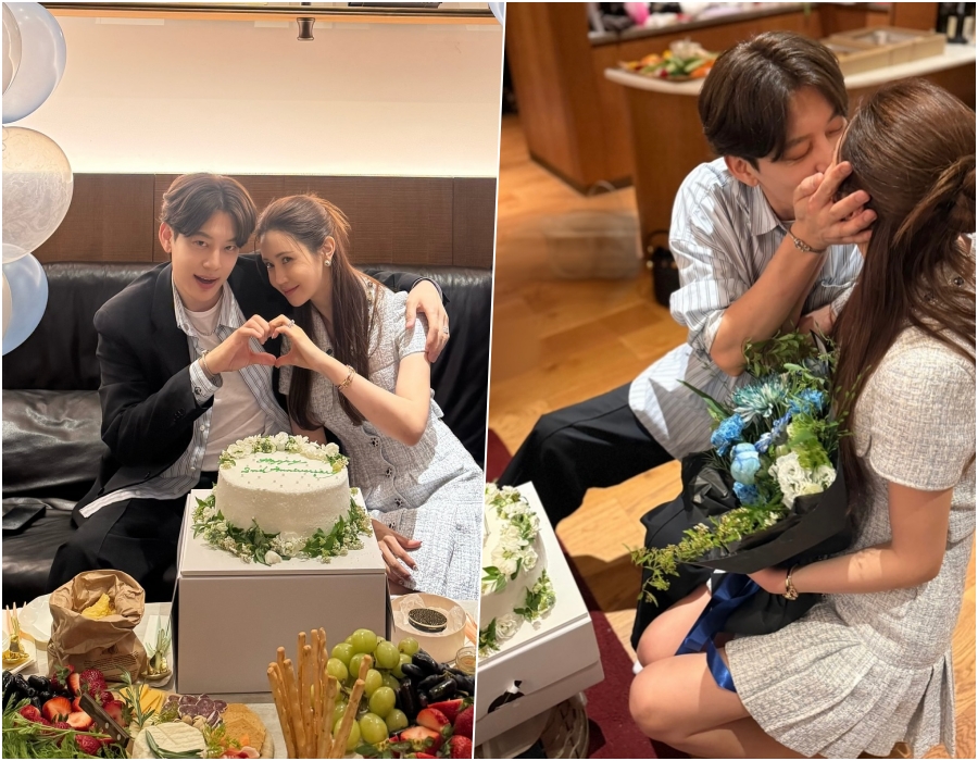 두 사람은 20일 SNS로 '둘에서 셋' 소식 전해