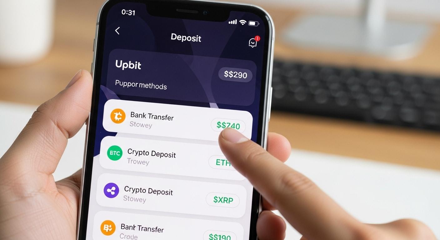 업비트 입금방법