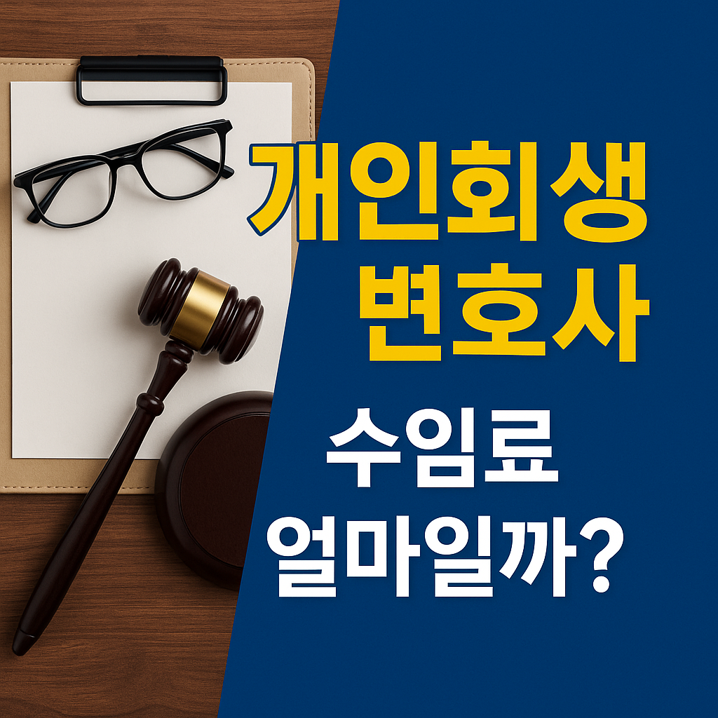 개인회생 변호사 수임료