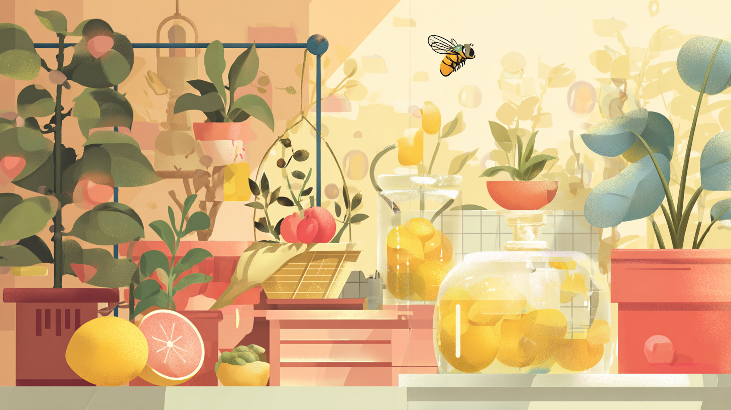 초파리 생기는 이유