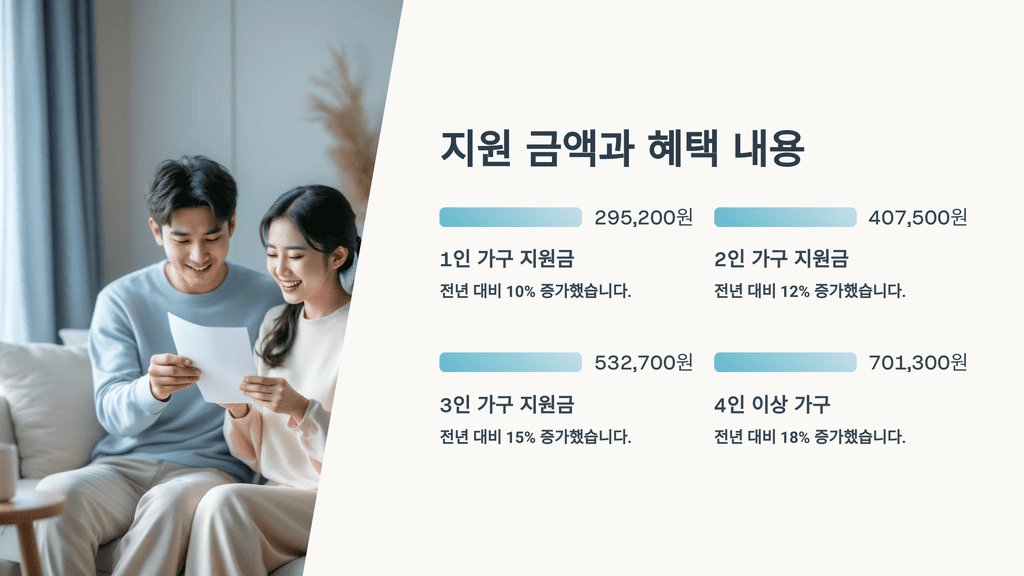 지원 금액과 혜택 내용