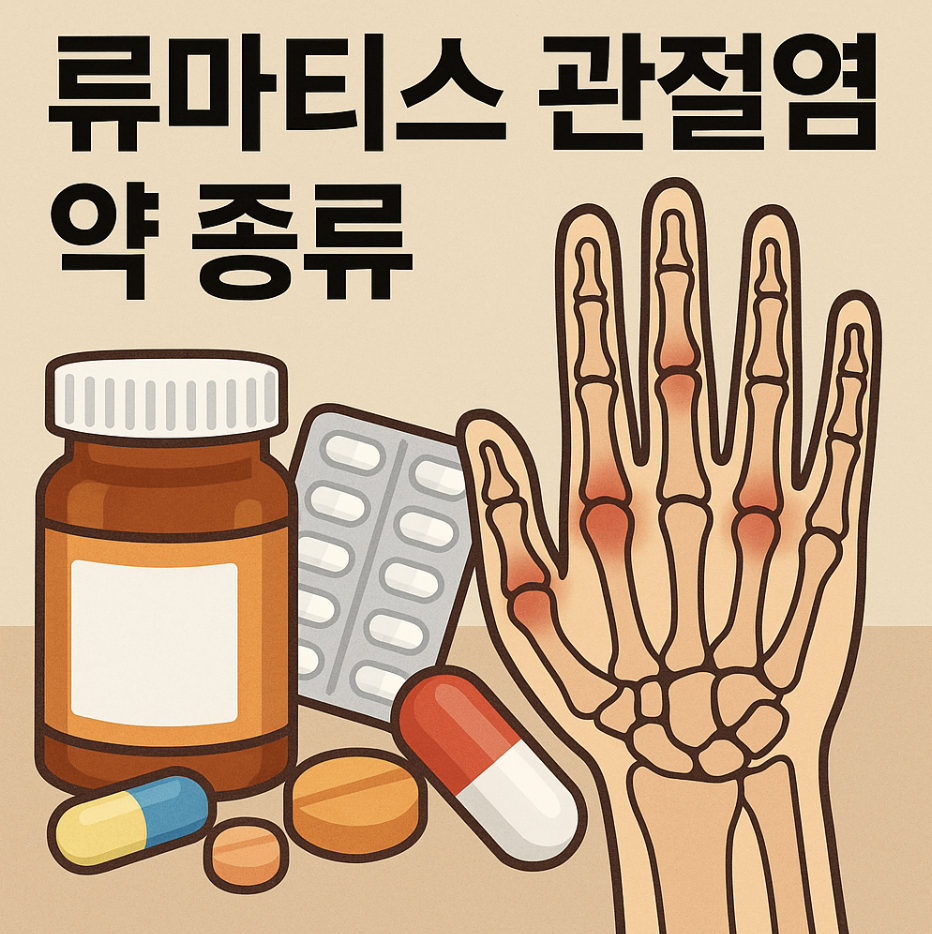 류마티스 관절염 약 종류