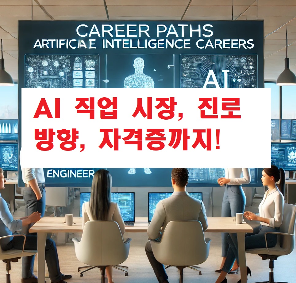AI 직업 시장, 진로 방향, 자격증까지!