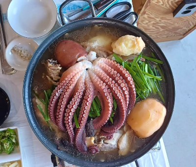 문어국밥 다른 버전