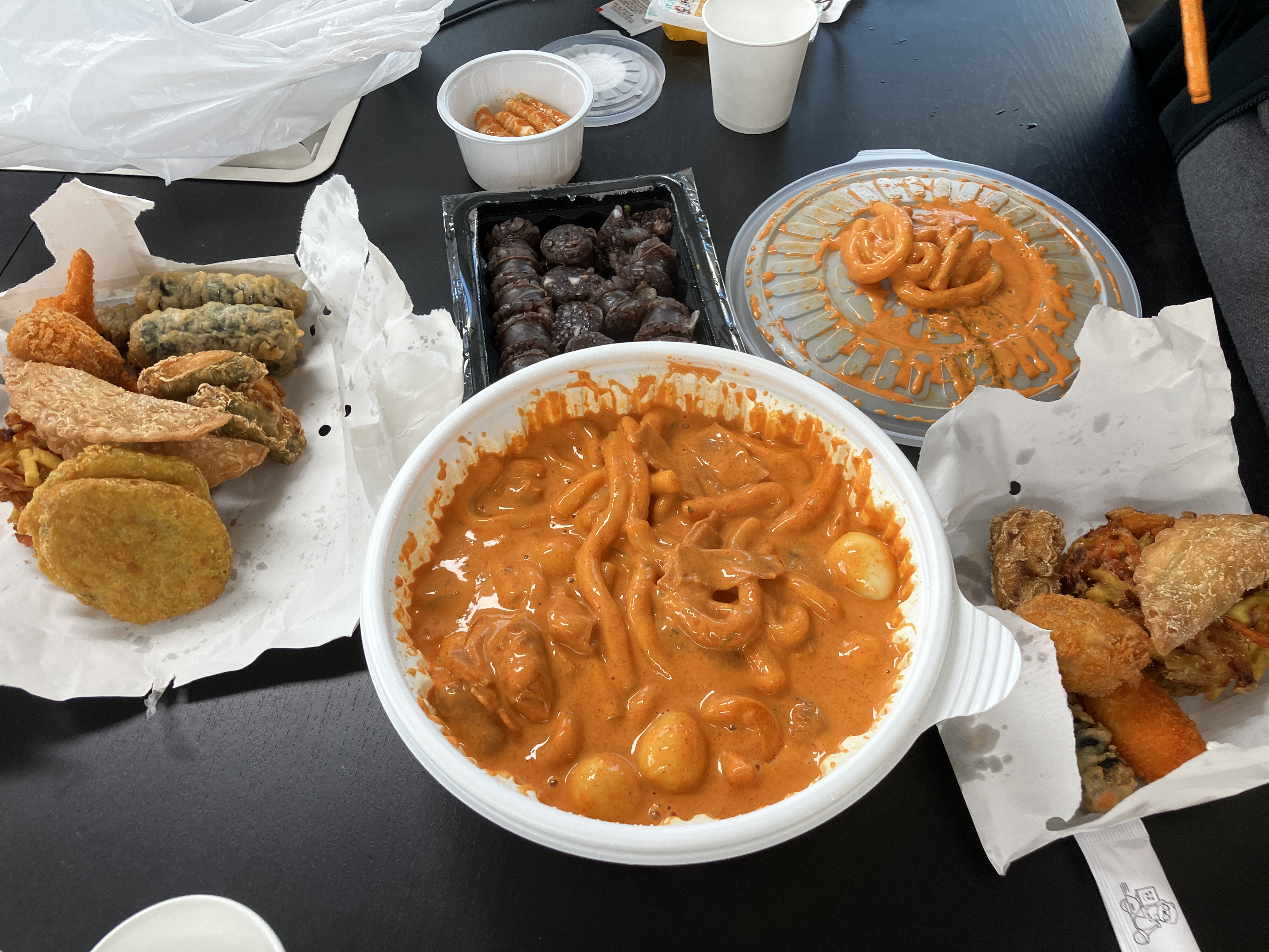 로제떡볶이 세트
