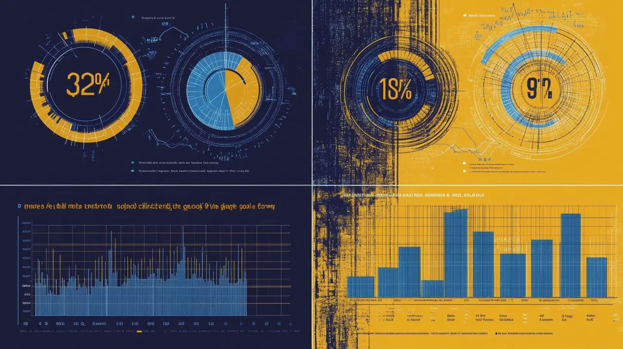 단계별 투자 목표 설정과 명확한 타겟이 포함된 역동적 차트의 인포그래픽입니다. 체계적이고 목표 지향적인 접근 방식이 잘 드러나며, 투자 계획에 대한 명확성과 자신감을 부여합니다.