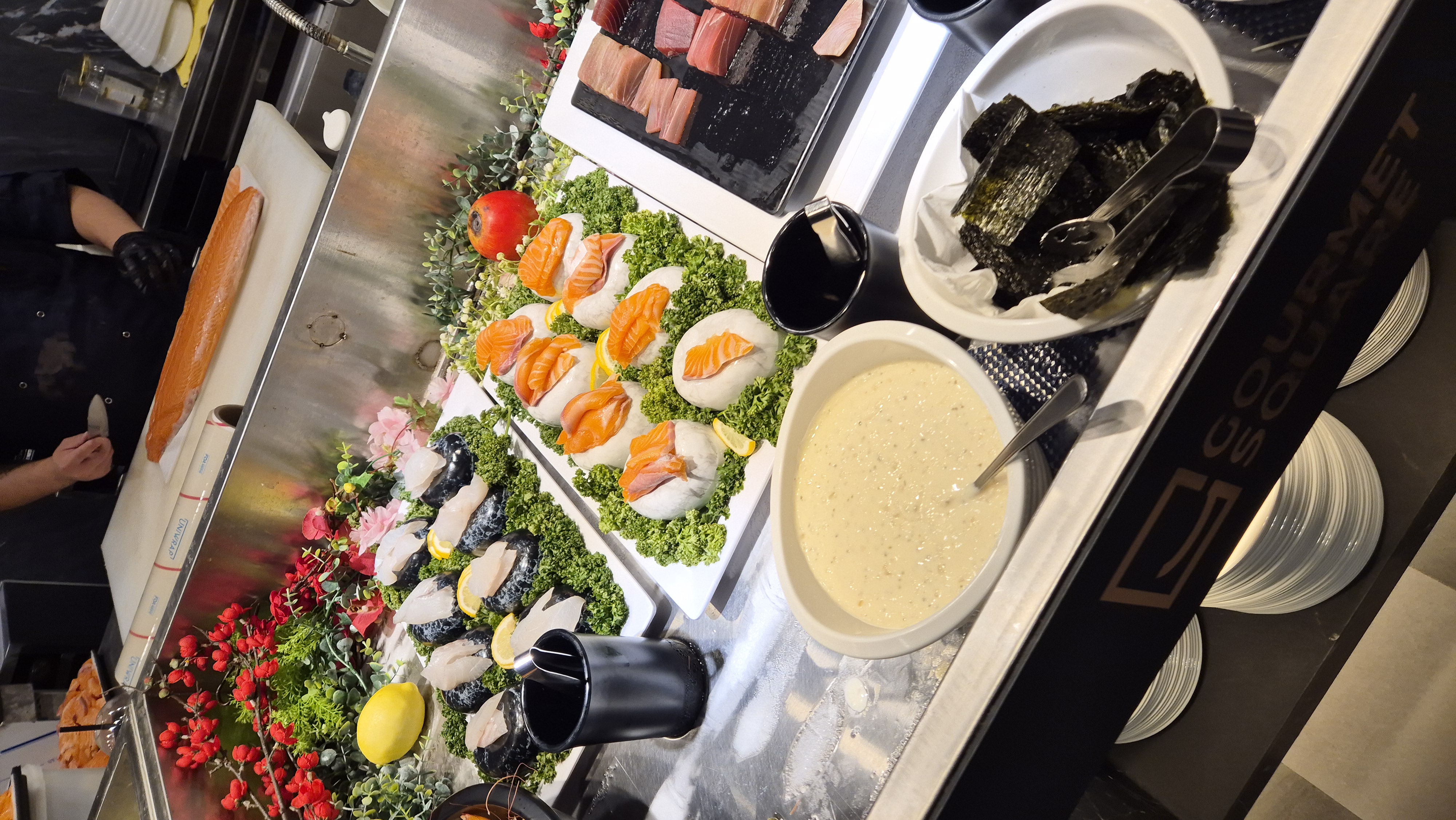 동탄 고메스퀘어 광어회