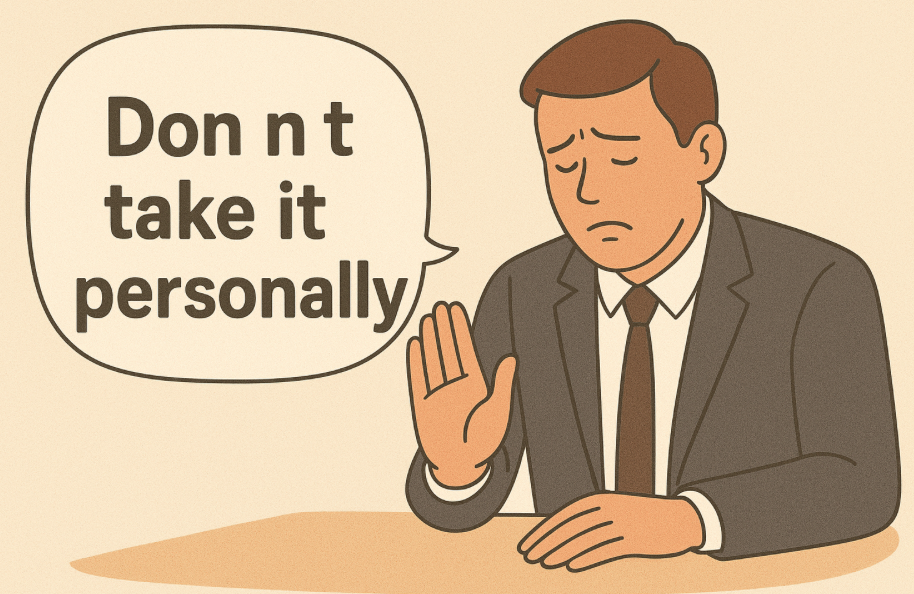 don't take it personally 관련 사진