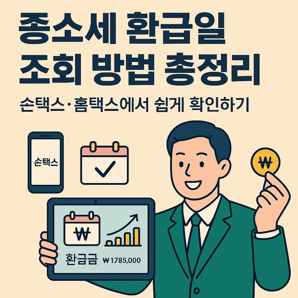 종소세 환급일