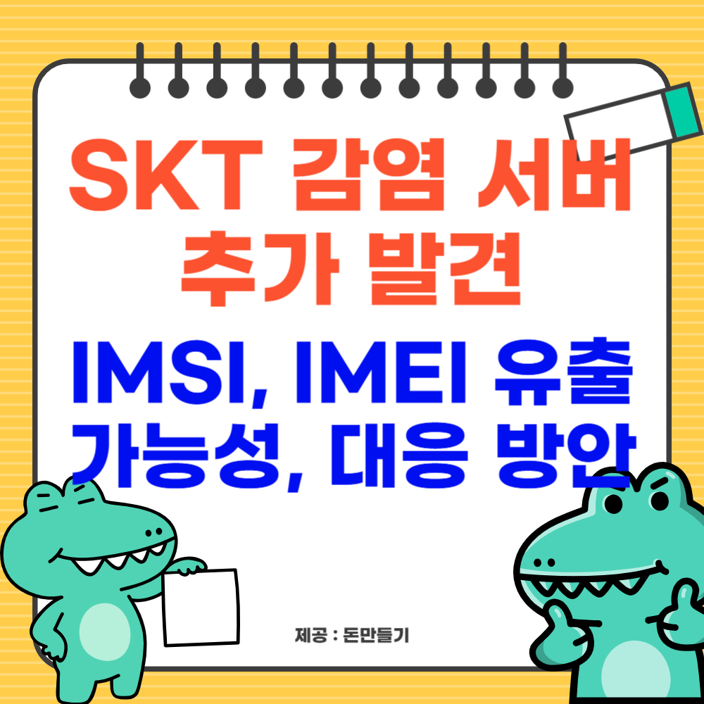 SKT 감염 서버, 가입자식별키(IMSI), 단말기 고유식별번호(IMEI) 유출 가능성, 대응 방안