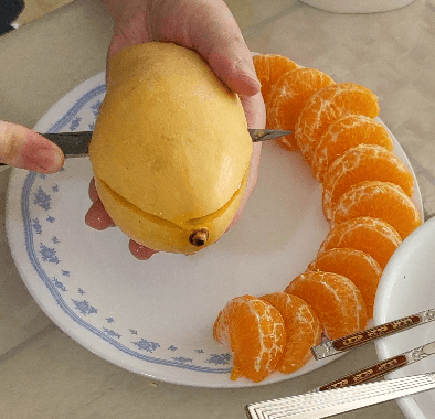 애플망고 자르는법