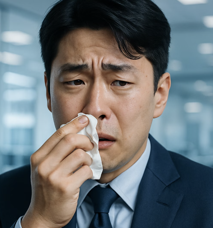 감기도 아닌데, 왜 갑자기 ‘홍수’가 날까?
