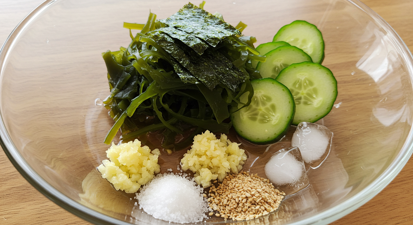 미역냉국 레시피